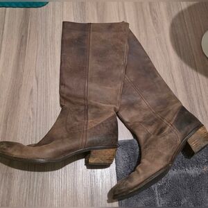 Diba Brown Leather Women's Boots